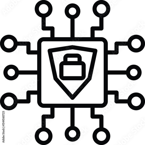 Edge Security Icon 