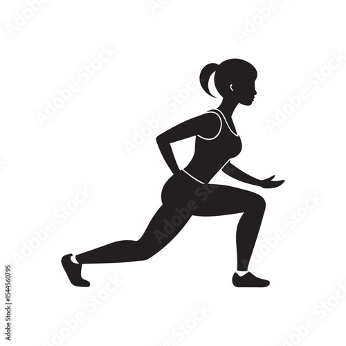 silhouette of a woman