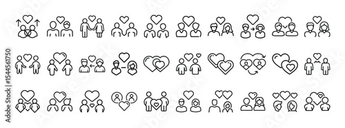 Family & Parenting Icons – Love, Care, Relationships, Togetherness