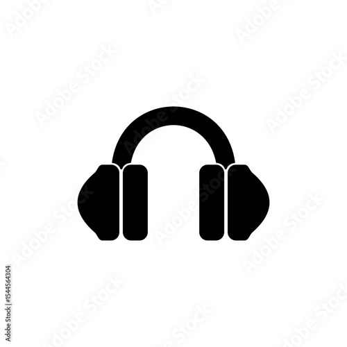 headphone illustration icon