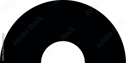 Illustration of download black semicircle graphic vector illustration for design and creative projects free commercial use 100 chars vector