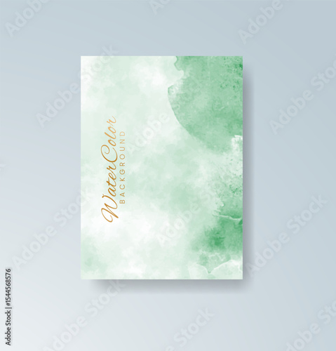 Cards with watercolor background. Design for your cover, date, postcard, banner, logo.