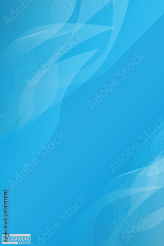 Abstract design light blue background illustration