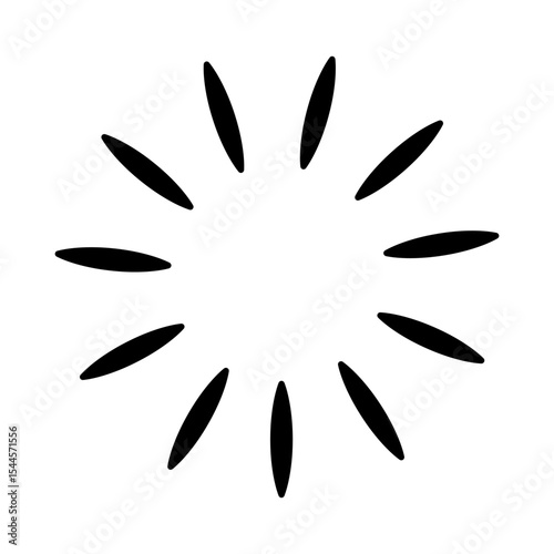 Sunshine icon vector. Rays of the sun illustration sign. Solar corona symbol. Sun web icon. Shine symbol design for web and app.