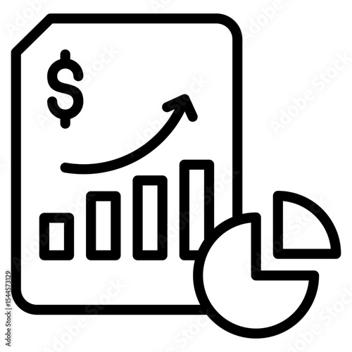 Financial Report Icon
