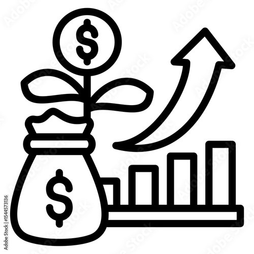 Investment Growth Icon