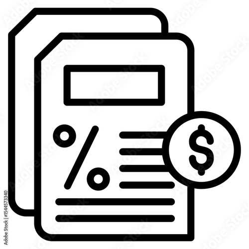 Tax Filing Icon
