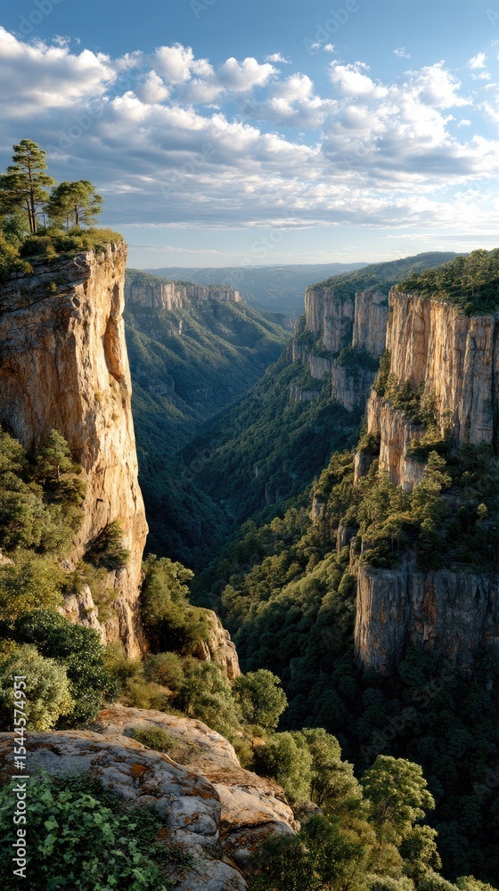Fototapeta premium Majestic canyon landscape