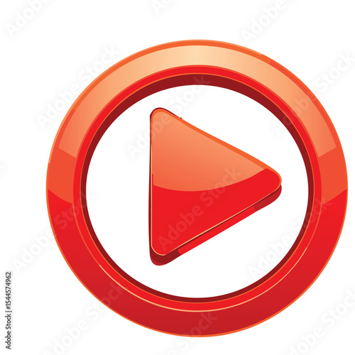 Contemporary Play Arrow Icon
