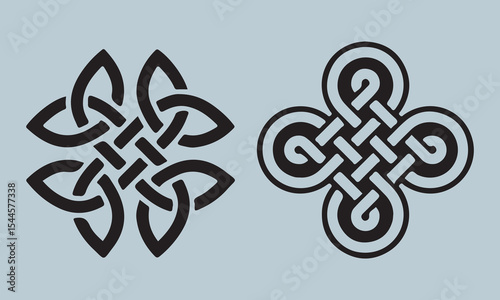 celtic knot tattoo design black and white, crest, heritage, infinite, infinity, luck, medieval, minimal, monochrome, print, soul, spirit, triangle, unity, youth, cultural, endless, eternal, ireland, n