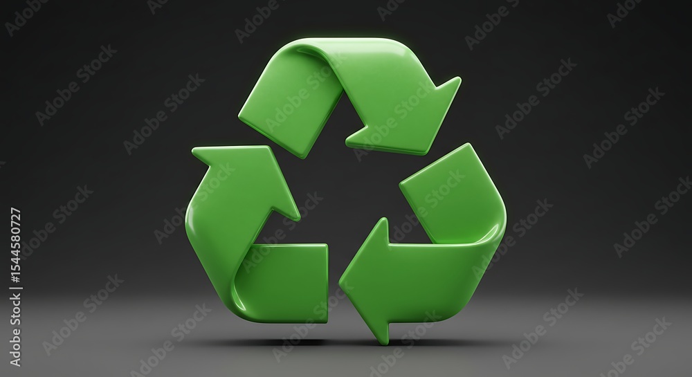 Obraz premium Recycling Symbol Graphic