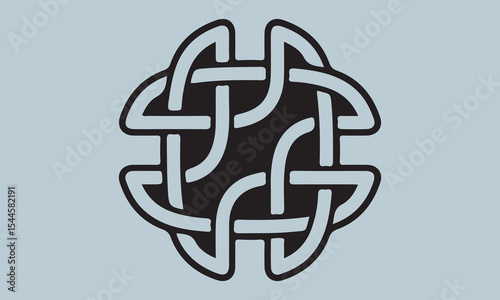 celtic knot tattoo black and white, crest, heritage, infinite, infinity, luck, medieval, minimal, monochrome, print, soul, spirit, triangle, unity, youth, cultural, endless, eternal, ireland, node, sc
