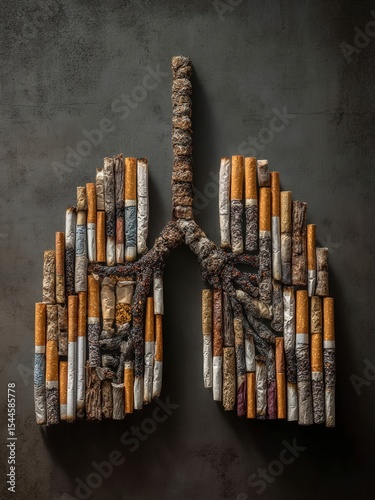 Ashes to Ashes: Lung Damage by Smoking