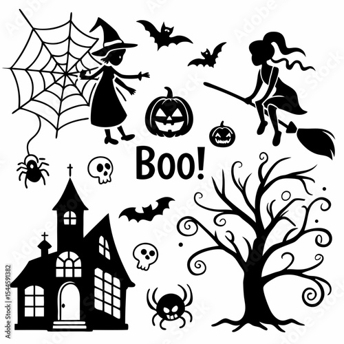 halloween party elements
