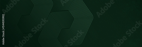 Green cyberspace hexagonal background. Hexagonal grid technology pattern. vector ilustration