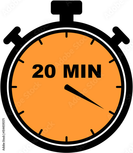 20-Minute Timer Time Management Tool for Productivity and Focus