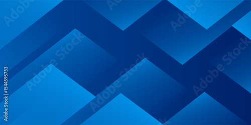 Abstract blue background. Geometric triangle background