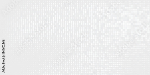 Dot white gray wave light technology texture background. Abstract big data digital concept modern dot sport