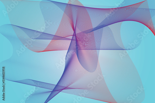 A blue and red lines back round made by adobe illustrator.