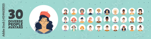 Gender and Age Diverse User Avatars