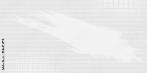 Dot white gray wave light technology texture background. Abstract big data digital concept.