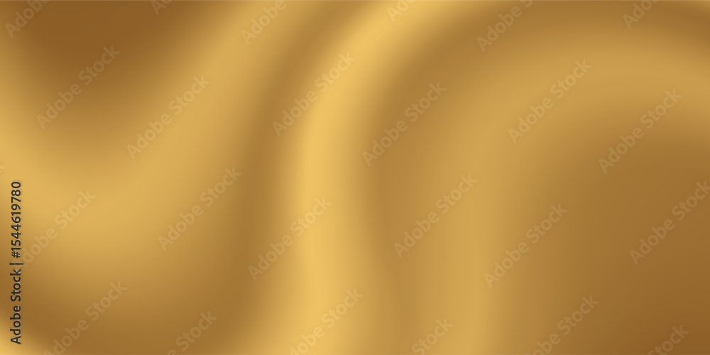 Gold foil leaf texture, glass effect background vector illustration modern