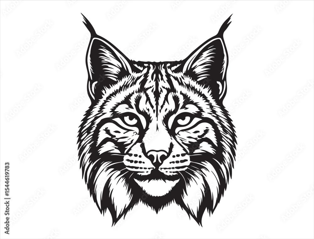 Obraz premium Bobcat Silhouette