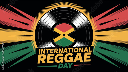 International Reggae Day Celebration Music Culture Tribute