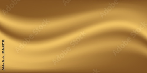Gold foil leaf texture, glass effect background vector illustration modern