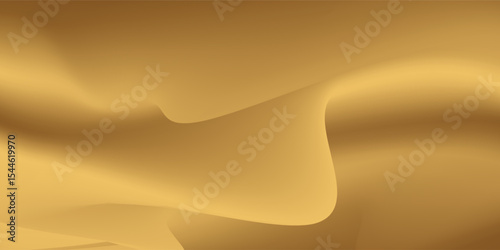 Gold foil leaf texture, glass effect background vector illustration modern