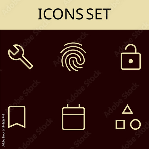 web icon set