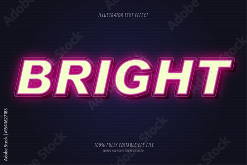 NEON TEXT EFFECT