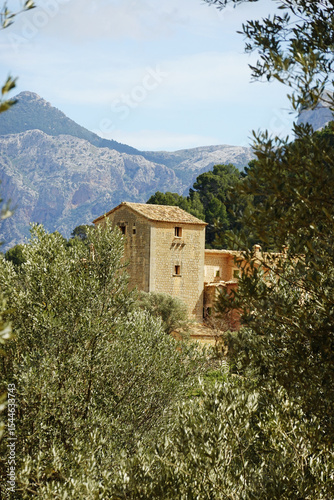 Sierra de Tramuntana natural park not far from Port Soller, Mallorca photo