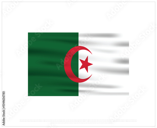 Happy Independence day, Algeria Independence day, Algeria, Algeria Flag, 5 July, 5th July, Independence Day, National Day, National Flag, Icon,Vector Design Typographic Design