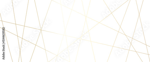 Abstract white background with golden and orange lines .golden geometric random chaotic creative lines background backdrop .luxury modern technology concept diagonal line .