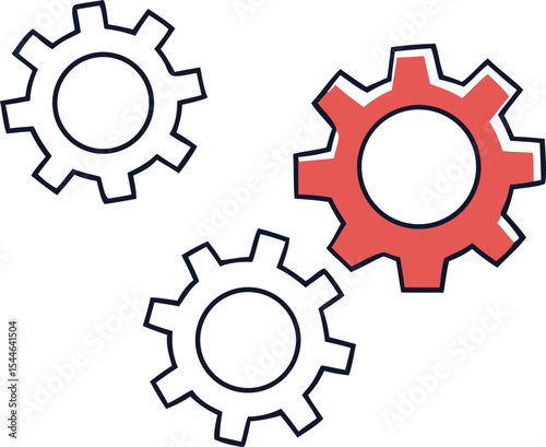 set of gears