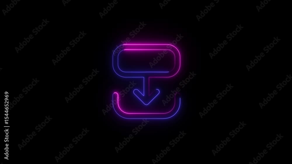 a glowing neon transition, symbol icon animation video on black background concept, circle, shape, arrow, a glowing neon transition, symbol icon animation video on black background concept, circle, shape, arrow,