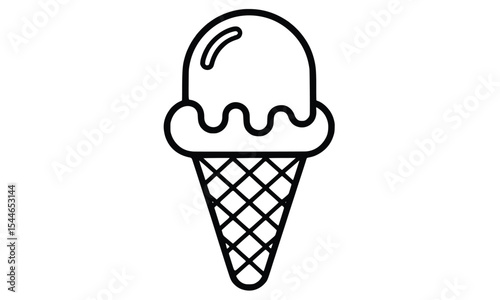 ice cream vector illustration