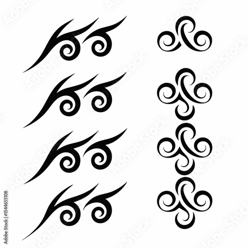 Create a visually striking composition of Tibetan tribal mantra icons, showcasing intricate details and traditional symbolism.  Emphasize sacred geometry and spiritual energy.