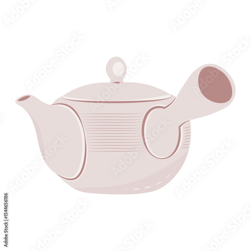 Japanese Ceramic Kyusu Teapot Sticker
