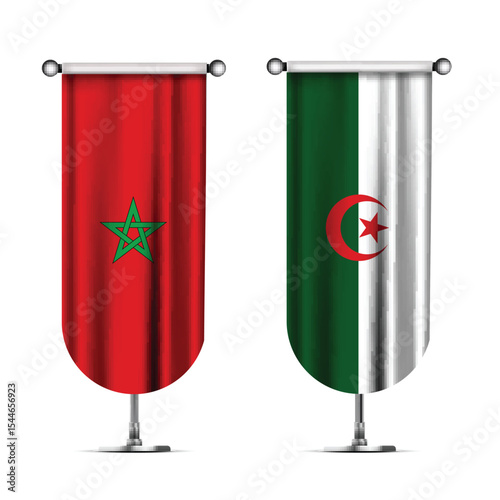 National Design Featuring Morocco and Algeria Identity