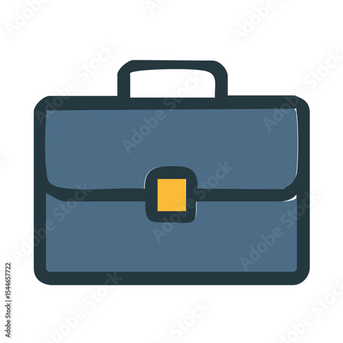 Business Briefcase Flat Icon