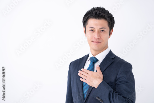 ビジネス　男性　信頼