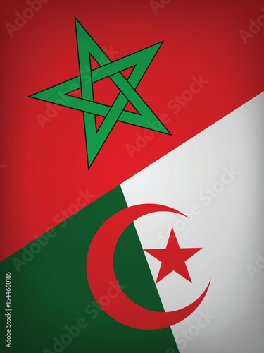 National Design Featuring Morocco and Algeria Identity
