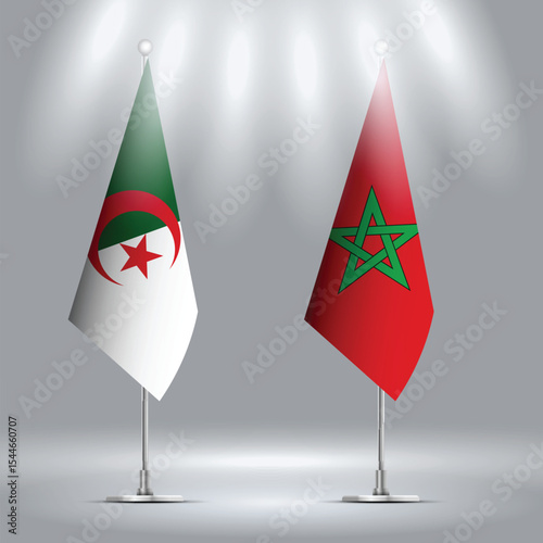 National Design Featuring Morocco and Algeria Identity
