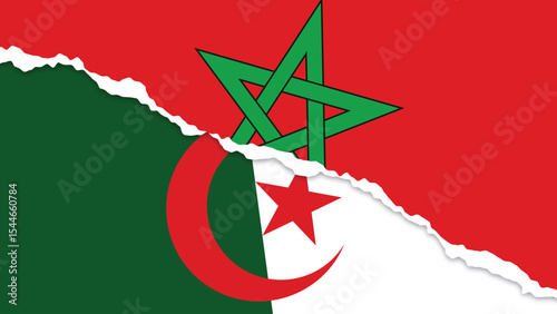 National Design Featuring Morocco and Algeria Identity