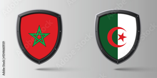 National Design Featuring Morocco and Algeria Identity