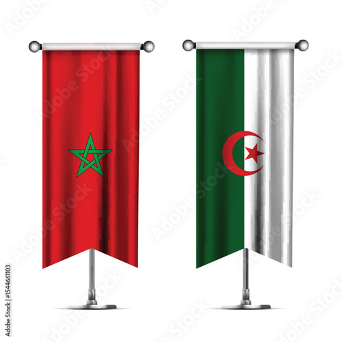 National Design Featuring Morocco and Algeria Identity