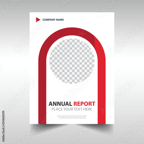 ANNUAL REPORT business card template