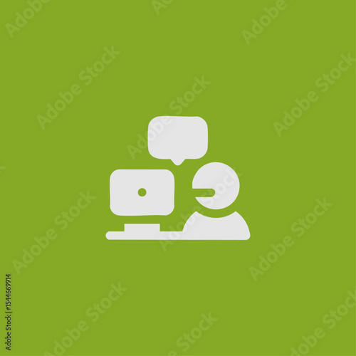 Support icon logo vector design